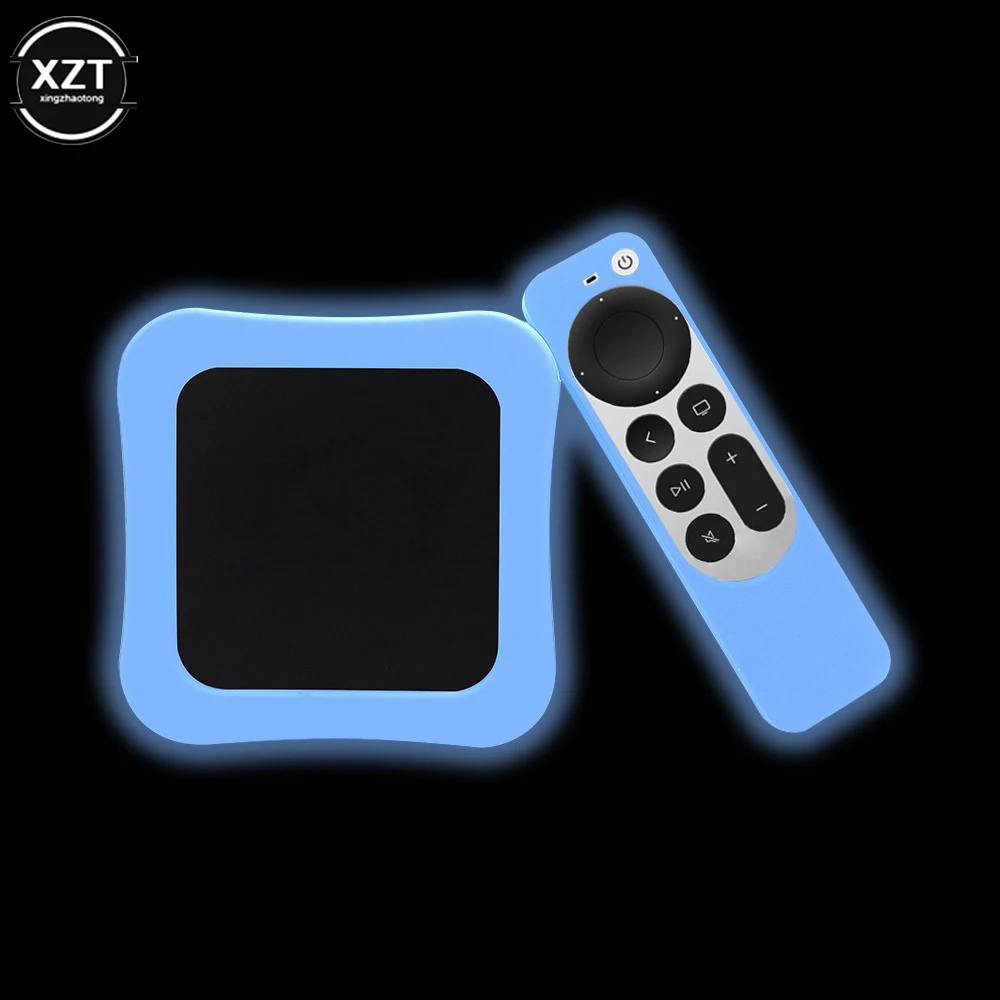 Silicone Remote Case For Apple TV Siri Remote 4K 2021 Remote Control Silicone Protective Cover Set-top Box Protective Case