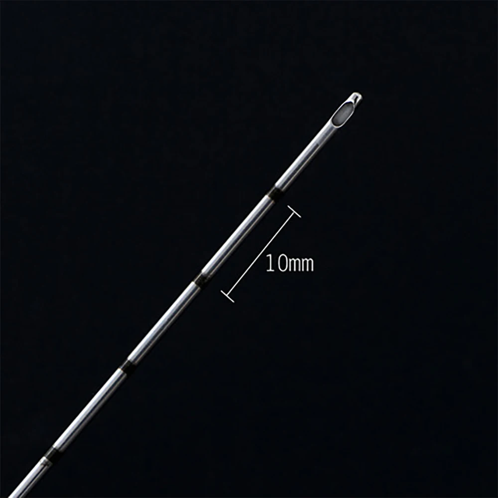 Imagem -03 - Enchimento Dérmico de Ácido Hialurônico Ponta Corta Micro Cânula Injetável Descartável Médico Estéril Descartável 16g 18g 22g 25g 50 mm 70 mm