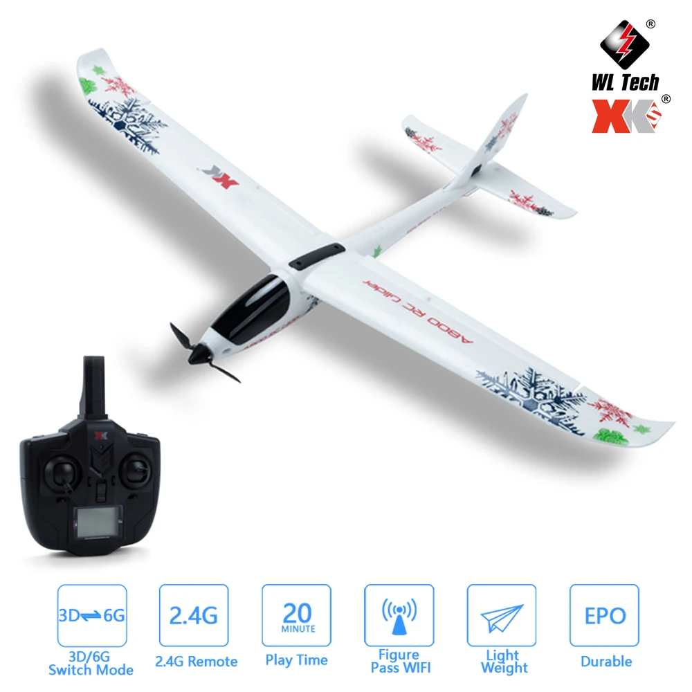 

WLtoys XK A800 RC Plane 5CH Aircraft 780mm WingSpan Remote Control Gliders 3D6G Fixed Wing Aircraft Toys for Children Boys Gifts