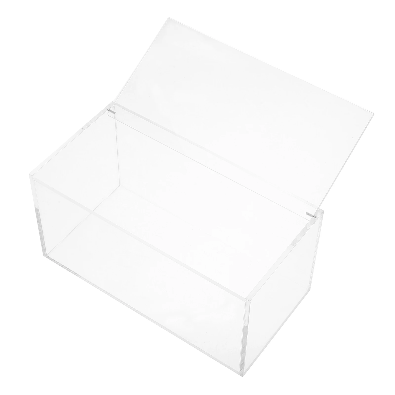 

Dryer Sheet Box Clear Acrylic Storage Container Lid Laundry Organizer Dispenser Holder Multifunctional Beads Case