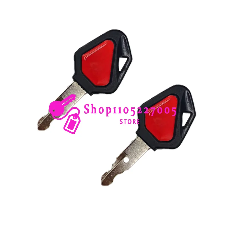 Mini Excavator Digger Skid Steer 459A Keys Ignition Key ELI80-0101 RC411-53933 RC461-53960 Replacement Part  For 1/2/5/10/20PCS