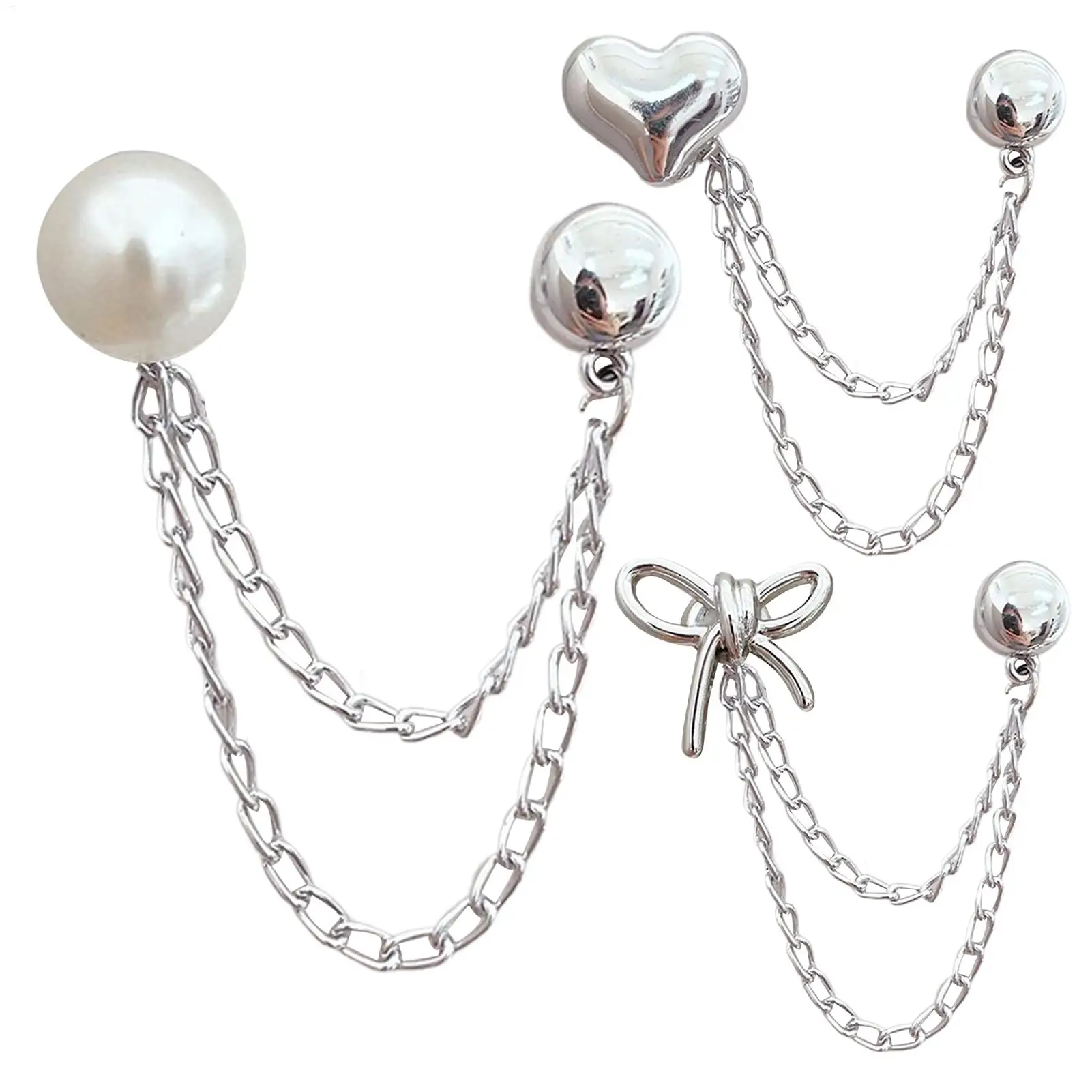 1pc  Magnetic Clothing Clips Multi-Function Magnetic Strength Buttons Clips Pinless Brooch Clips for Women Clothes Cardigans