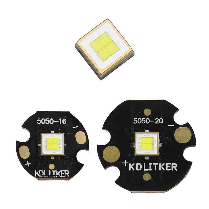 ルミナスSFT-70白6500 18kロングスローsmd 5050 led kdlitker dtp銅mcpcb懐中電灯diy