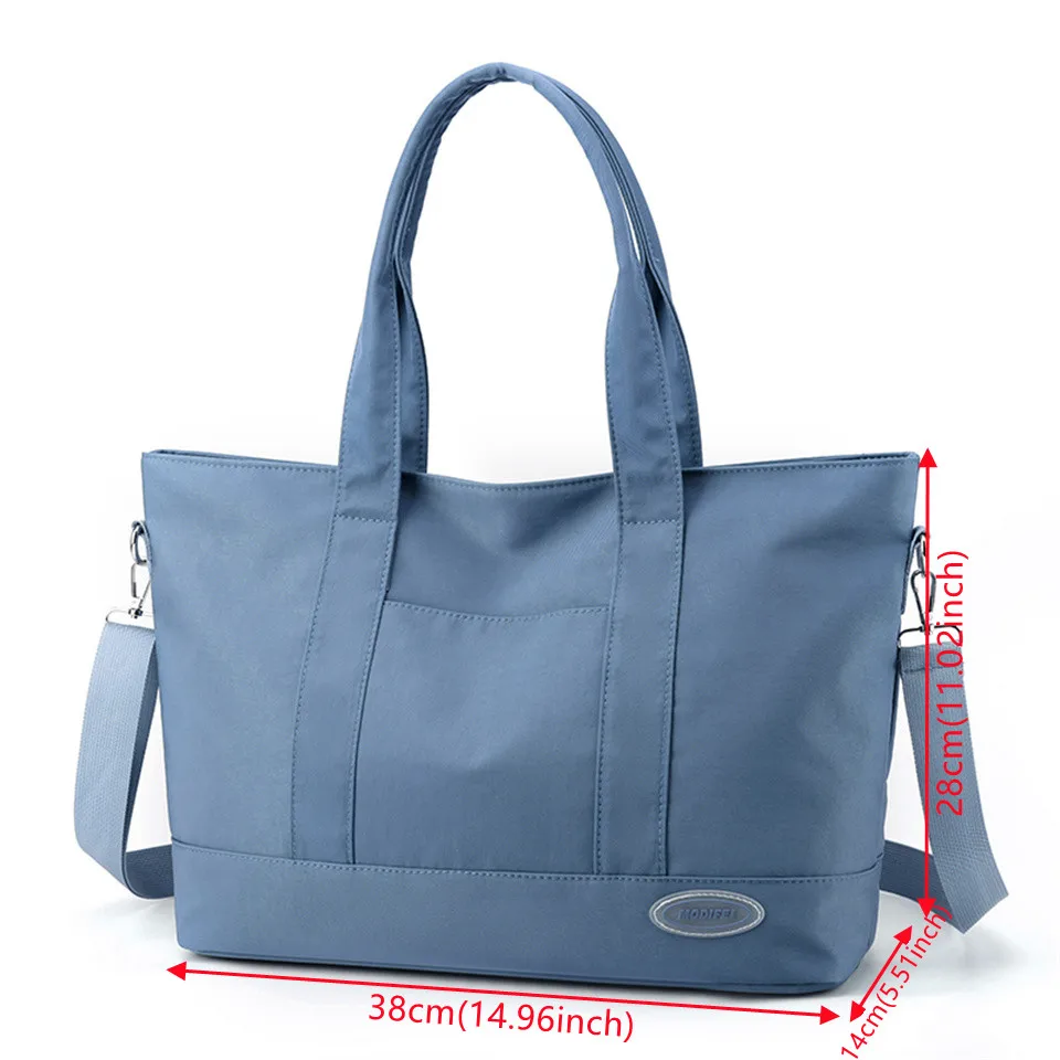 Women Nylon Crossbody Bags Tote Large Capacity Shoulder Bag Luggage Women Waterproof Handbags Travel Shoulder Bags
