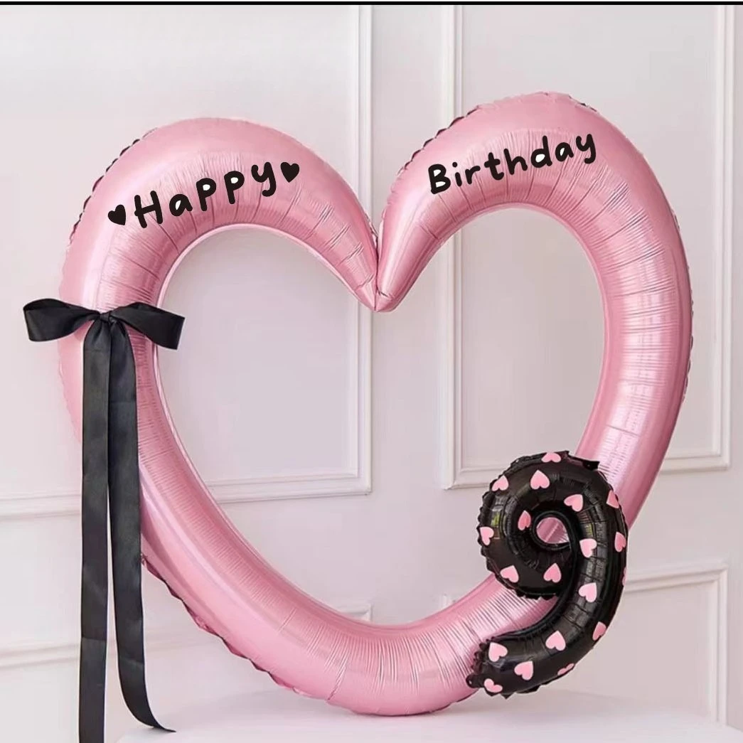 Aushöhlen Liebe Herz Ballon Geburtstag Party Dekoration Nette Liebe Ballons Baby Dusche Hochzeit Party Geschenke Party Ballon Ornament – Detail 7