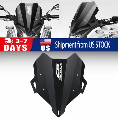 2023 2024 Osłona przedniej szyby, szyba, ochraniacz ekranu do HONDA CB 500 X CB500 500X 2019 2020 2021 2022 Akcesoria motocyklowe