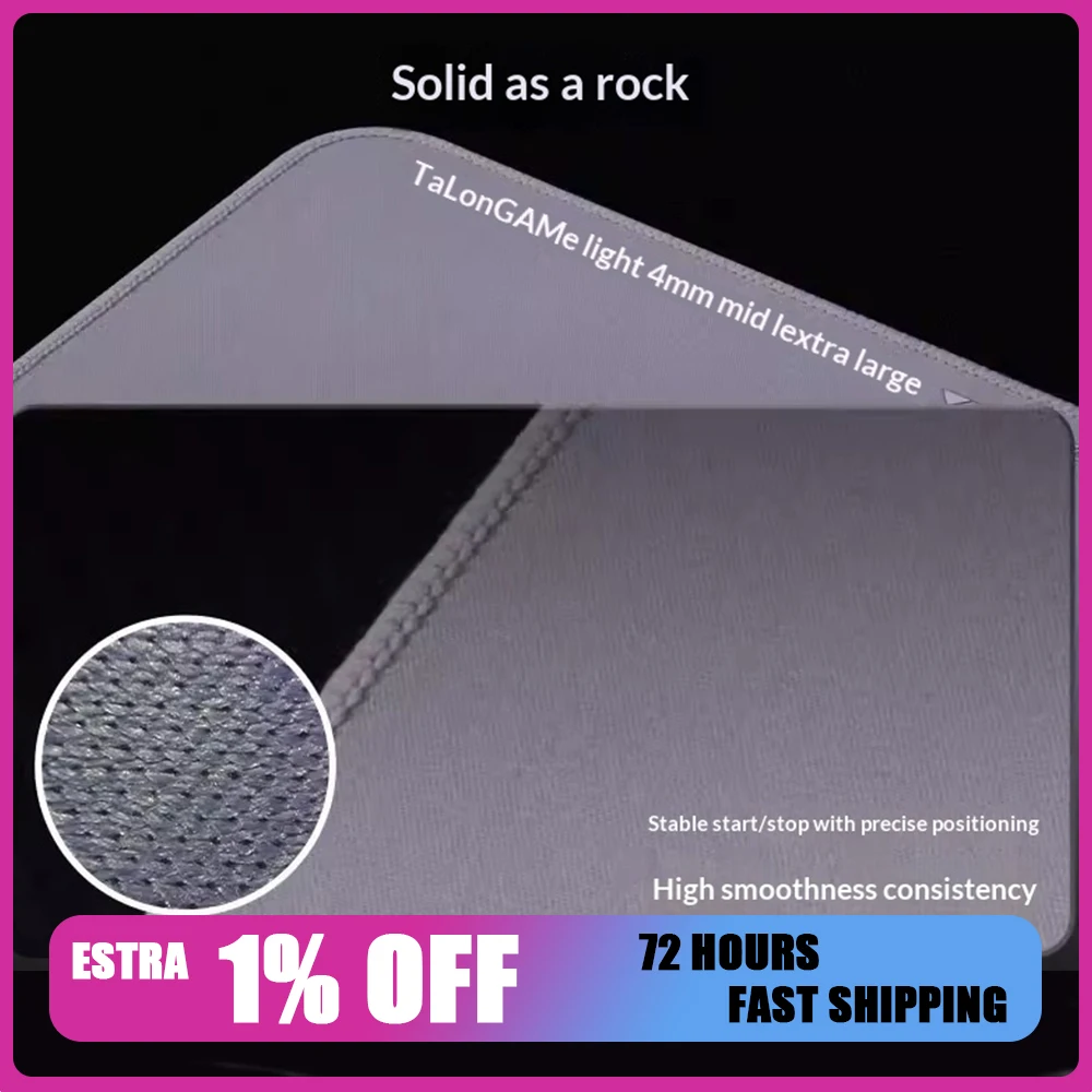 

TALONGAMES Se Gaming Mousepad FPS Partial Astringent Controlled Mouse Pad Skin Friendly For CSGO Valorant Pc Accessories Gifts