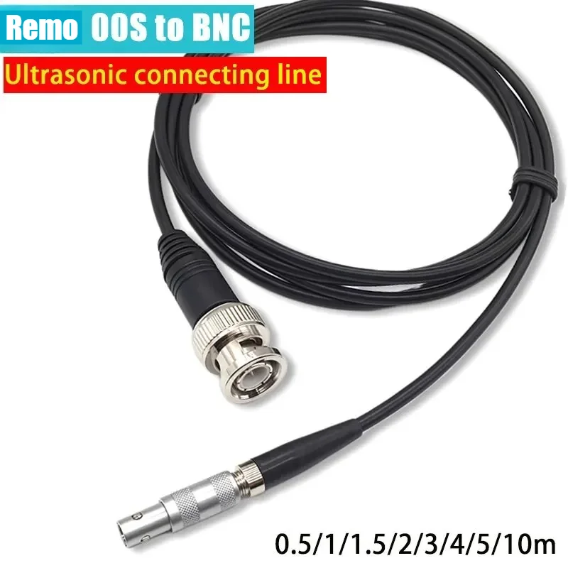 C5 REMO 00S to BNC Ultrasonic Oscilloscope Cable Compatible  RG174 RG316 with Flaw Detection Probe Cable C5Q9 Connector 1/2/3/5M