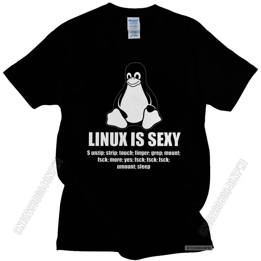 Novelty Linux Root SUDO Unix Shell Sexy Fun Tshirt Men Soft Fabric Programmer Programming Coding Coder T Shirt Cotton Tee Tops