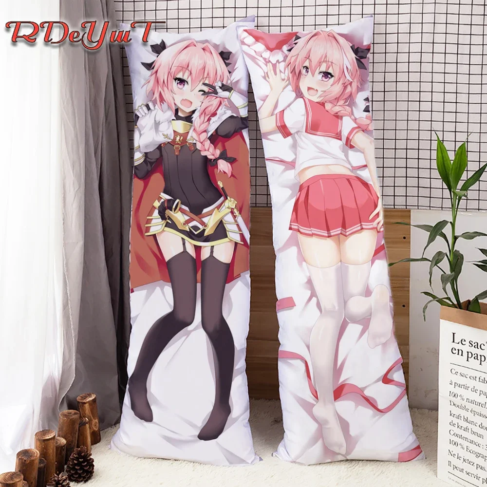 

Anime Dakimakura Game Fate/Apocrypha Astolfo DIY Custom Hugging Body Pillow Case Pillow Cover Pillowcases Home Decor Bedding