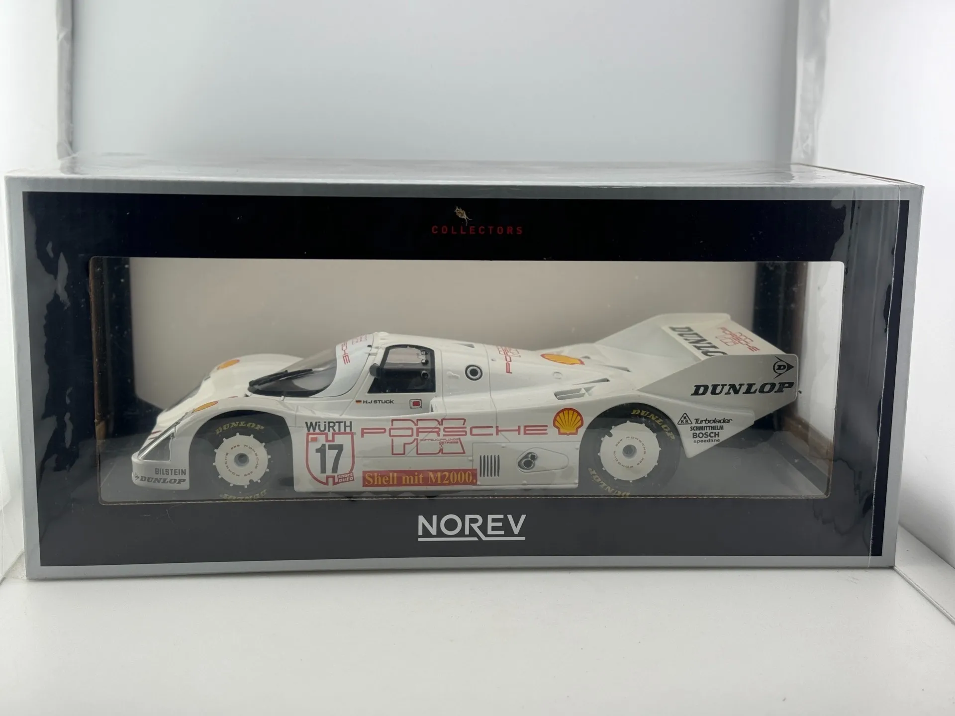 

Литой под давлением Norev масштаб 1/18 Porsche 962C-Supercup 1987, модель автомобиля из сплава, Коллекционная игрушка, подарок, сувенир, украшение для дисплея