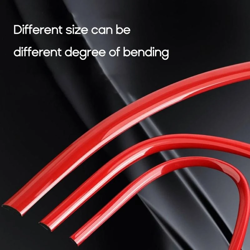 

A2UC Car Door Protector Bar Sticker Guard Rearview Mirror Cover Strip，Self-adhesive Guards Auto Bumper Strip