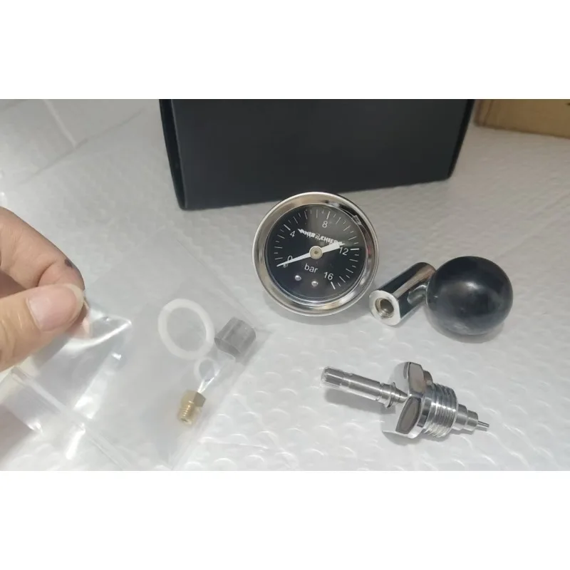 Mischief E61 Coffee Machine Pressure Needle Flow Limit Valve Lever Pressure Gauge Kit for Rocket Aibo