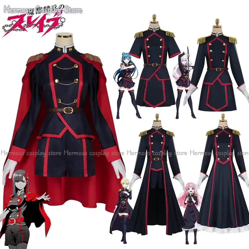 Yamashiro Ren Izumo Tenka Ookawamura Nei Azuma Himari Woman Cosplay Costume Mato Seihei no Slave Chained Soldier Uniform Set