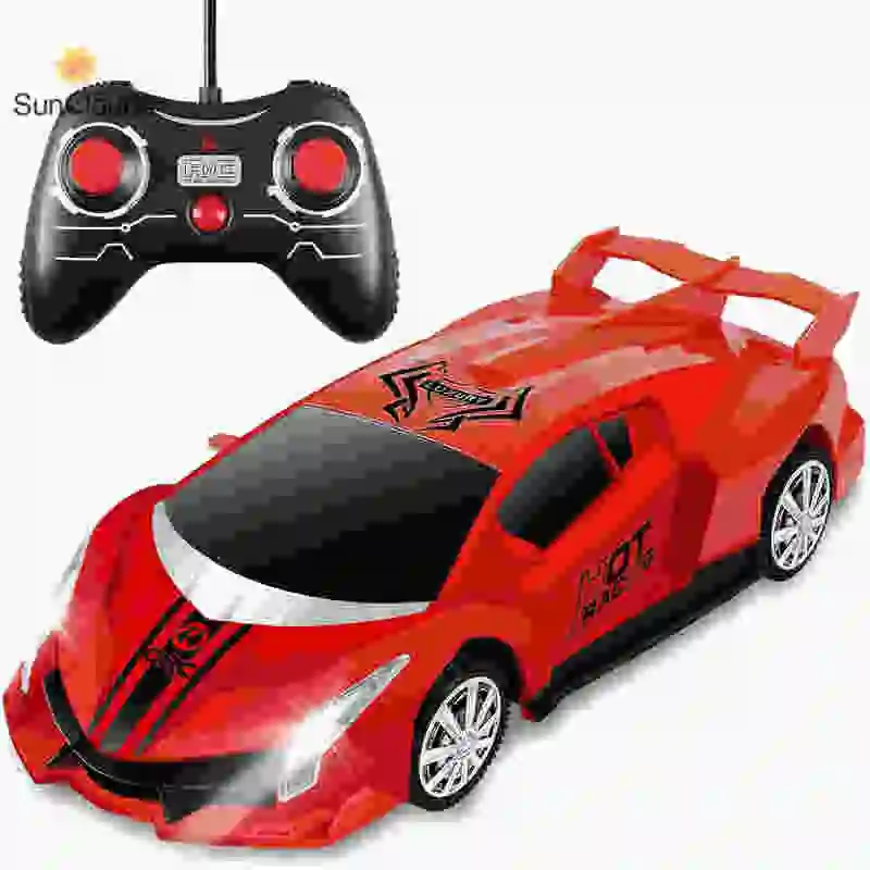 Remote Control Car Scale Model Racing Car Toys, RC Car for Kids and Boys with Cool Led Lights, Hobby RC Cars Toys Birthday Gifts