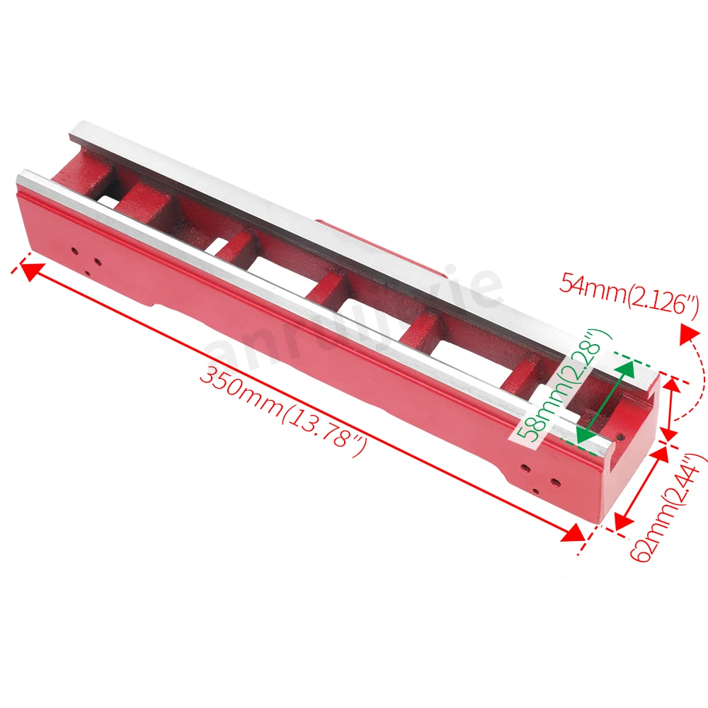 Bed Way SIEG C0-001&JET BD-3&Grizzly G0745 Baby Lathe Bed Frame Spare Parts