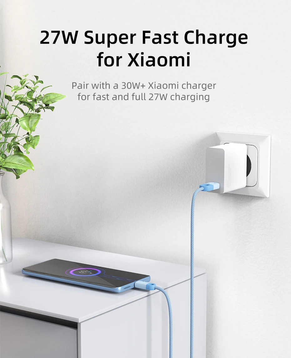 CABLETIME USB A auf USB C Kabel 6A Super Ladung Telefon Kabel Für Huawei Mate 60 Honor 100 W/88 W XIAOMI Schnelle Ladekabel – Detail 6