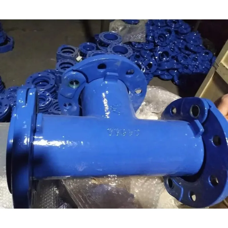 EN545 Standard Ductile Iron  Pipe Fittings All Loosing Flange Fitting Flanged Tee