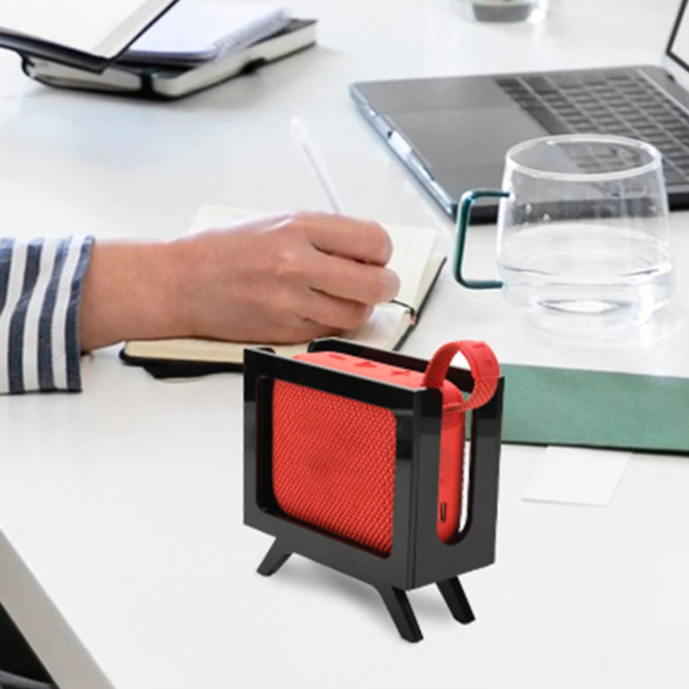 

Подставка для хранения динамиков, противоскользящая, в стиле ретро, настольный кронштейн, настольный держатель, полка для динамиков JBL Go 4 и Go 3