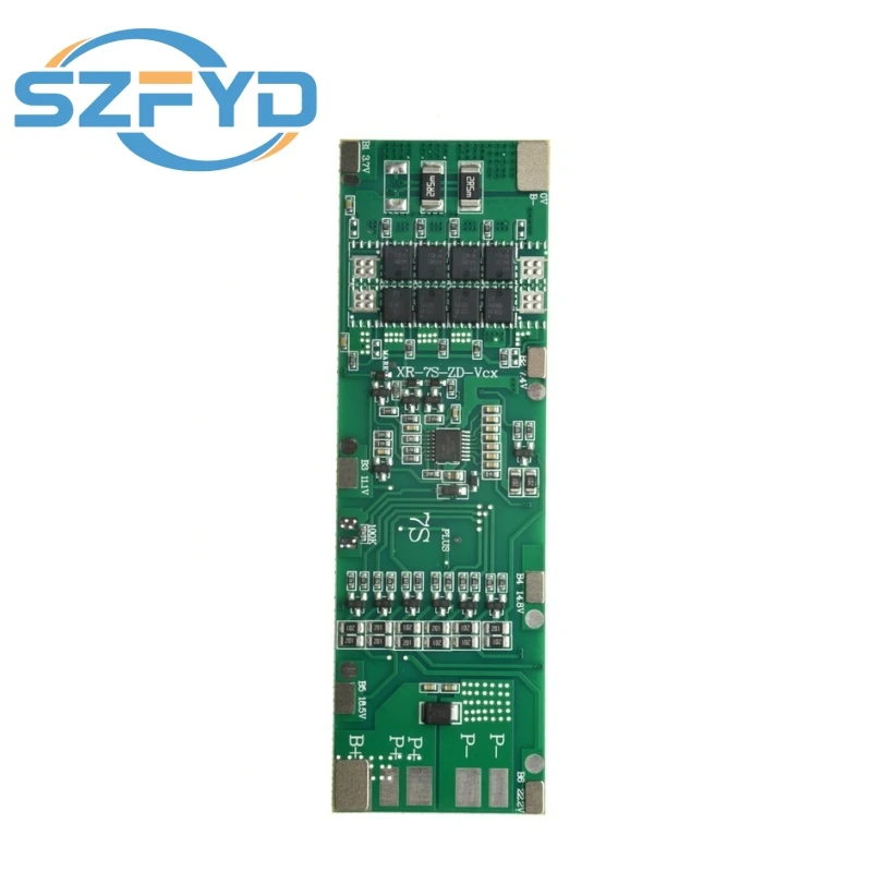 7S 24V التيار المستمر 10A 15A 20A 30A بطارية ليثيوم لوح حماية منتقي الشاي جزازة العشب لوح حماية #3