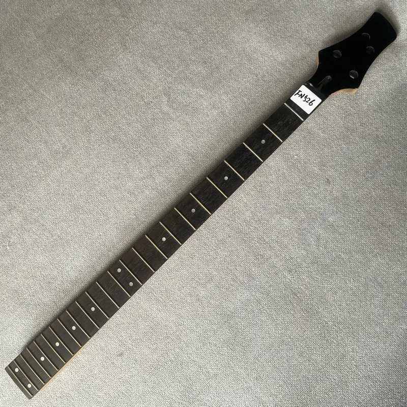 

FN526 Maple+Rosewood 4 String Electric Bass Neck 24 Frets Right Hand 864MM Scales Length Paints Surface Dirty DIY Parts