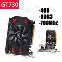 GT730 4GB Video Card 64Bit DDR3 With HDMI VGA DVI Port Nvidia Graphics Card PCIE X16 2.0 GT730 GPU Desktop Computer