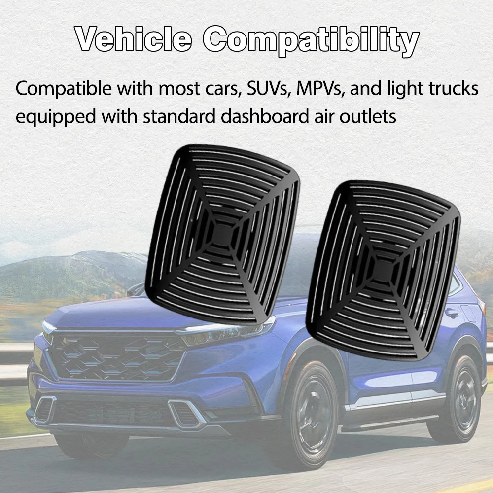 

Универсальные 2 шт. накладки на дефлекторы кондиционера для автомобиля, защита от прямого обдува, ветрозащитная панель-отражатель