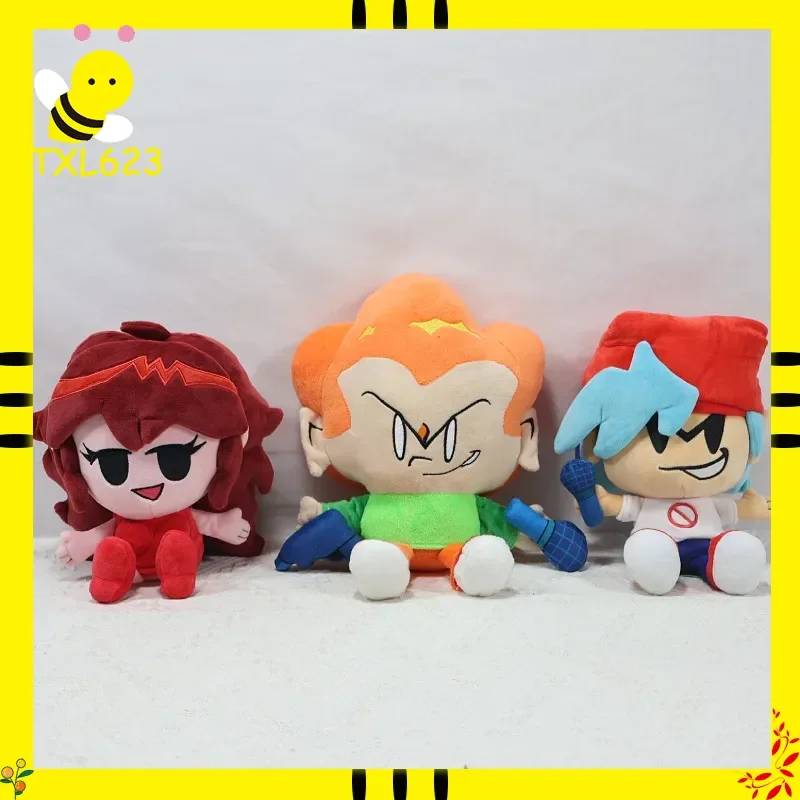 

Nene Pico Darnell FNF Plush Doll Soft Stuffed Toy Friday Night Funkin Game Character Cushion Gift for All Ages