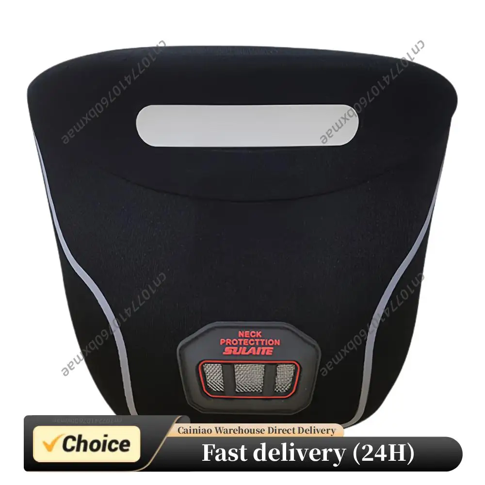 

Защитный противоударный воротник для мотоциклистов, предотвращающий усталость, безопасная защита шеи, накладка на шею на молнии для защиты позвоночника