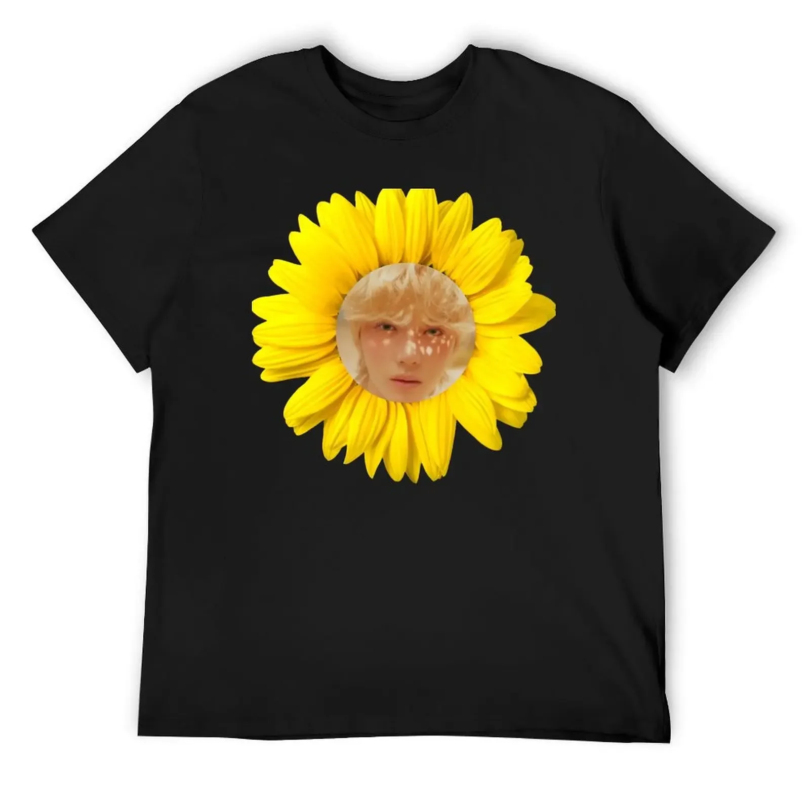 

Beomgyu Sunflower TXT T-Shirt aesthetic clothes quick-drying summer top summer clothes fruit of the loom mens t shirts