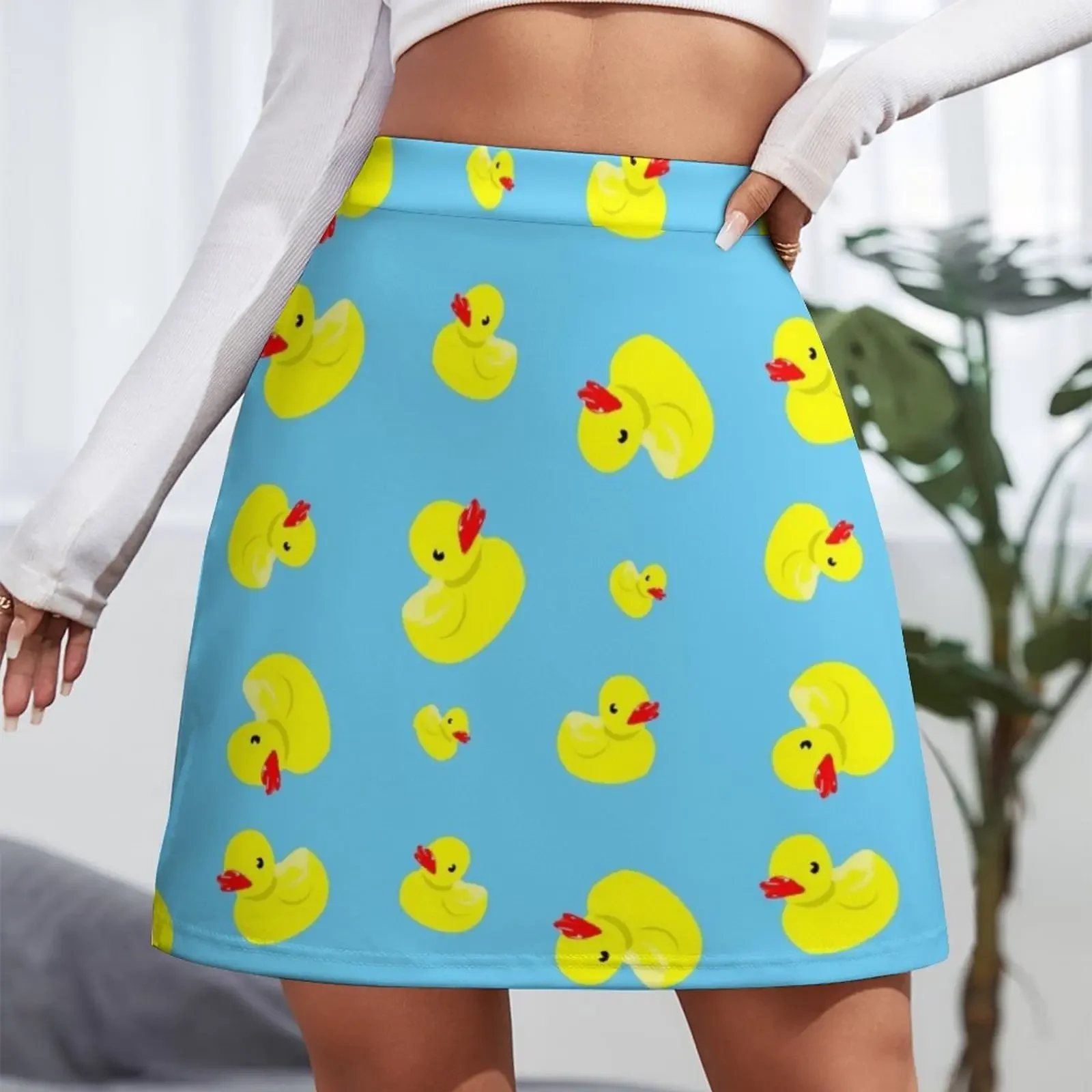 Rubber Ducks Mini Skirt Skirt shorts Womens dresses Mini Skirt