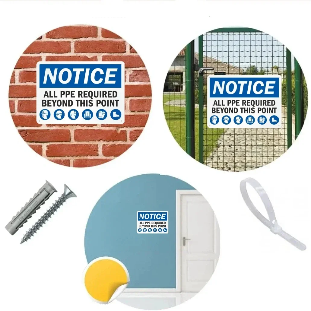 1pcs/2pcs Metal Sign
