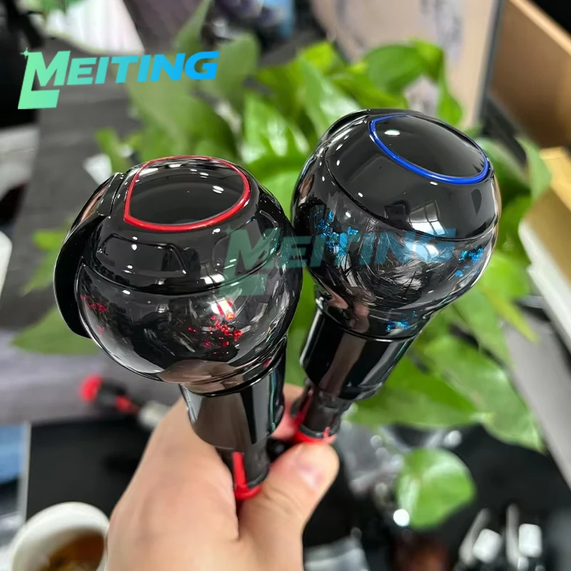 

Синяя кованая ручка переключения передач из углеродного волокна для Audi A3 S3 RS3 Q5 S6 RS6 A4 A5 A7 A6, головка рычага переключения передач для Golf 7 7.5 GTI