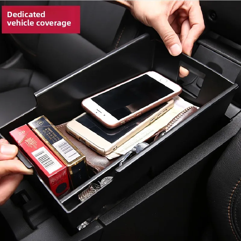 For Chevrolet Equinox 2018~2025 Car Center Console Armrest Box Storage Tray Sundries Tidying Organizer Case Interior Accessories view 2