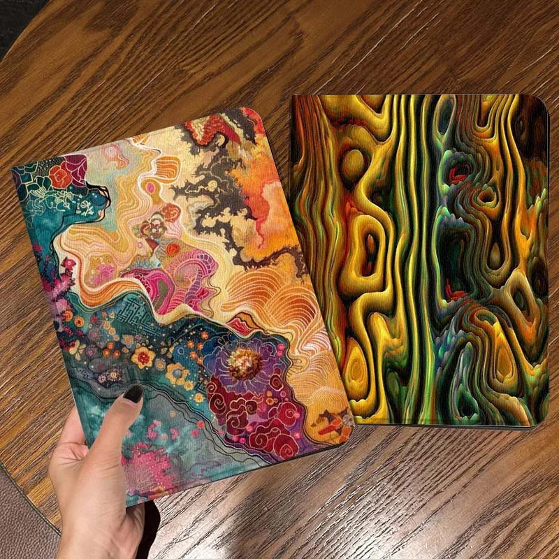 

Colorful Abstract Pattern Art Gift Tablet Case For Samsung Galaxy Tab S7 S8 S9 S10 FE Lite