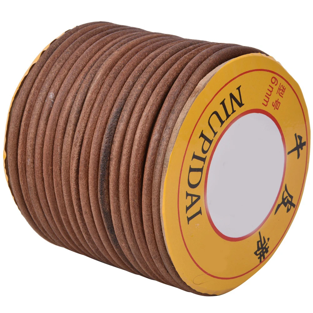 Sewing Machine Leather Belt 20m Sewing Machine Multi Function Cowhide Belt 8mm/9mm/6mm - Image 6