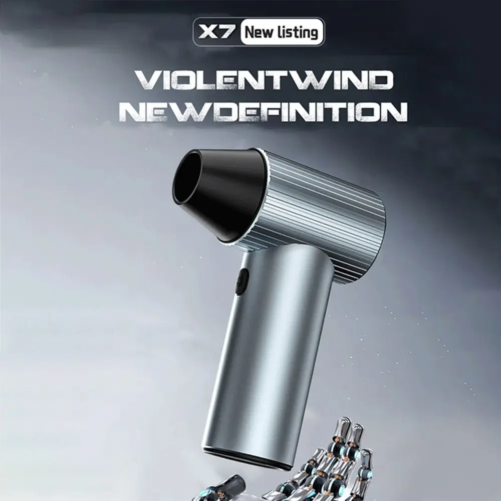 90000PRM Violent Turbo Fan Variable Speed Powerful Airflow Wireless Handheld Blower Rechargeable High Power Brushless Motor