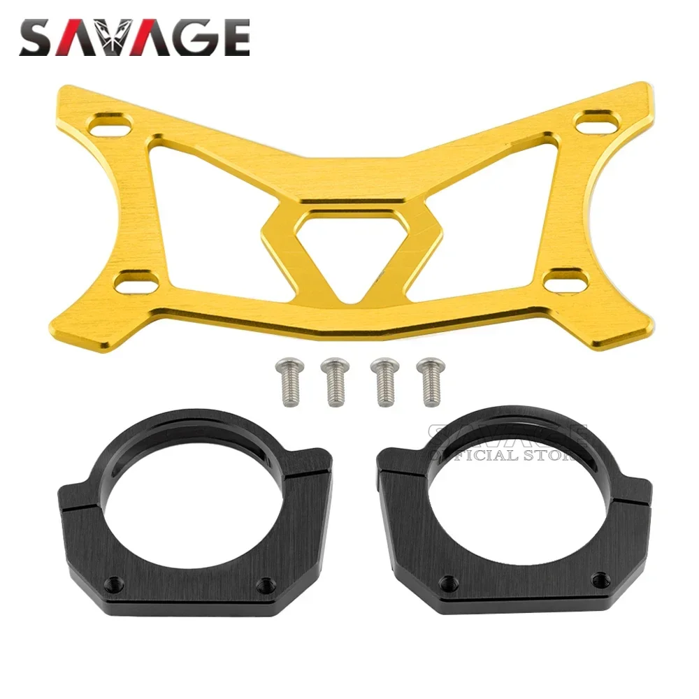 Front Fork Brace Balance Shock For KAWASAKI ER6N ER-6N 2009-2016 For HONDA NC700D Integra Motorcycle Aluminum Bracket Stabilizer