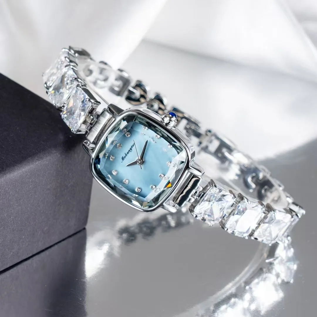 Elegant women's watcheslight luxury women's bracelet watches2025 new transparent bracelet watches for women, women's accessories
