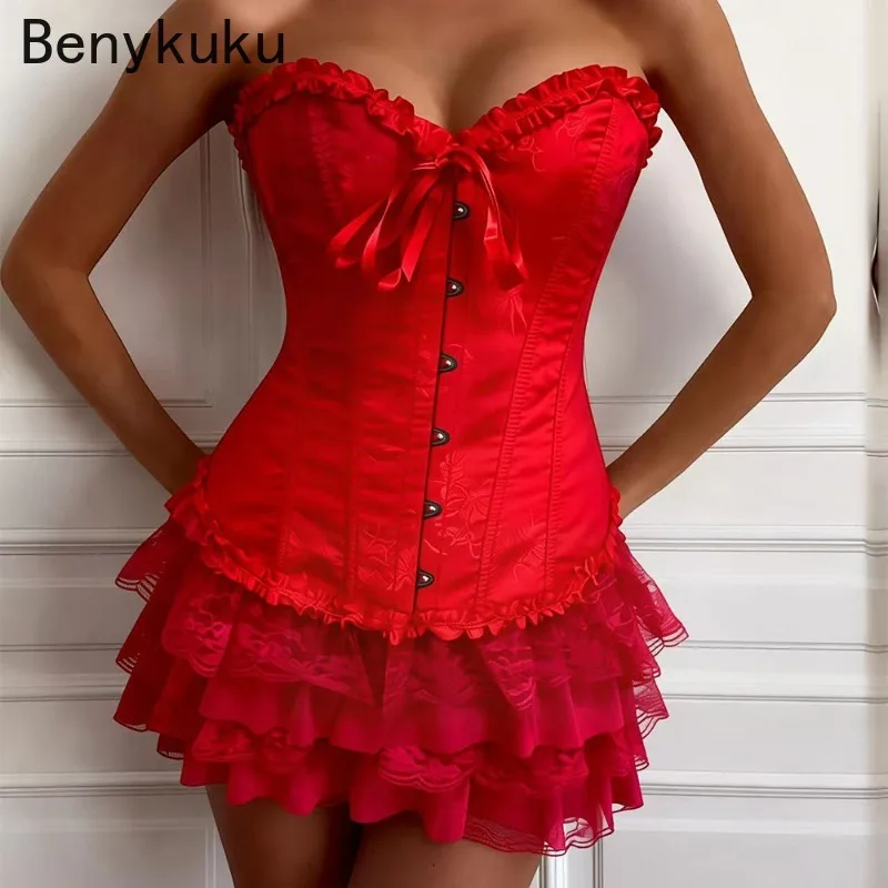Summer Women Shorts Skirts Sport Beach Hot Pants Fashion Lace Ruffles Bow Multi-layer Cake Casual Shorts Gothic Y2k Bottoming