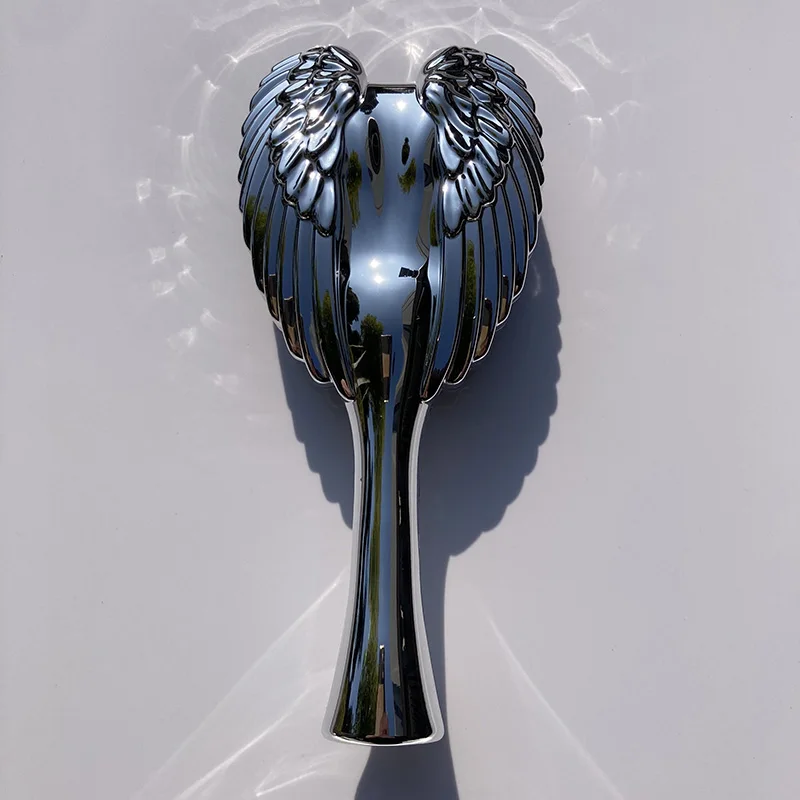 فرشاة شعر أنجل كومب كوين وينجز لتنعيم الشعر بدون تشابك، للاستخدام الجاف والرطب، فرشاة كبيرة للعناية الشخصية للسيدات وأداة تصف... #1