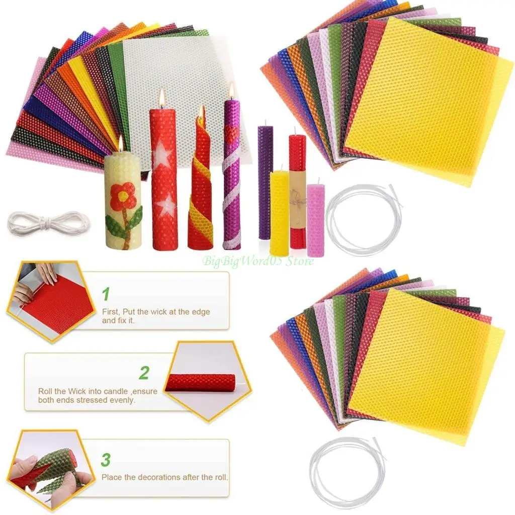 

24TE Wax Making Kits for Kids Adults DIY Christmas Craft Gift