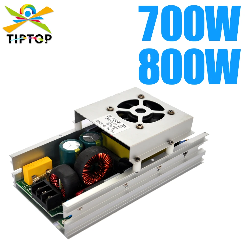 TIPTOP  700W 800W Power Supply 24V 36V 12V Output Scoekt High Power Stage Lighting  Industrial Equipment