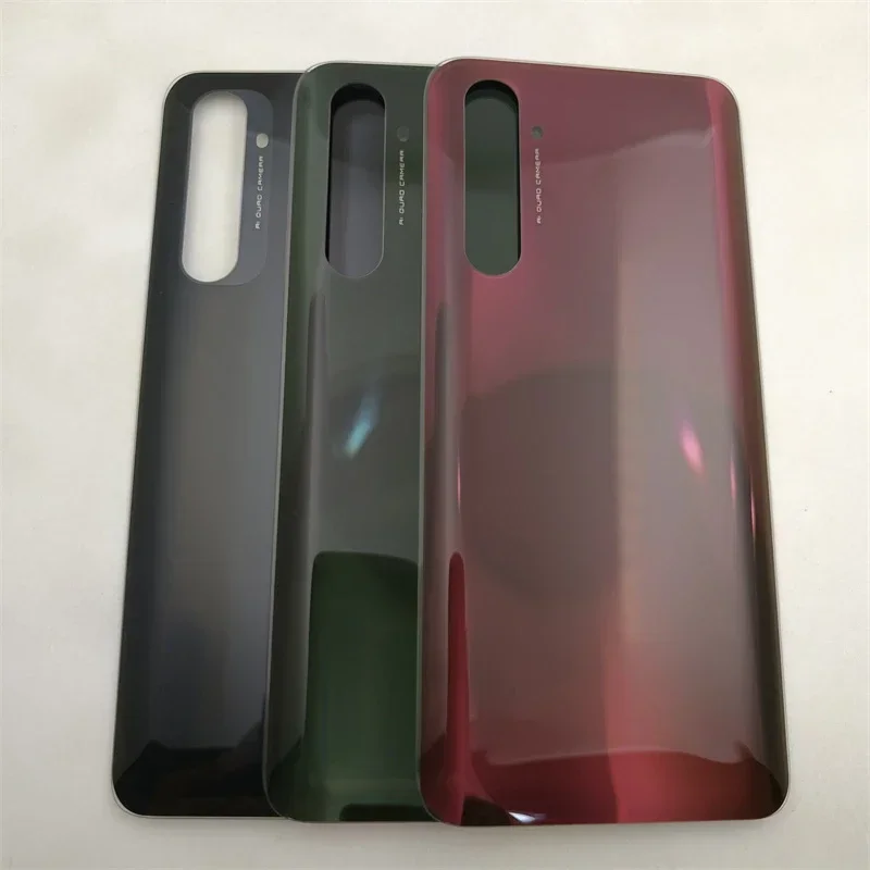 For Realme X50 Pro 5G RMX2075 RMX2071 Glass Battery Cover Rear Door Panel Housing Case With Adhesive Sticker