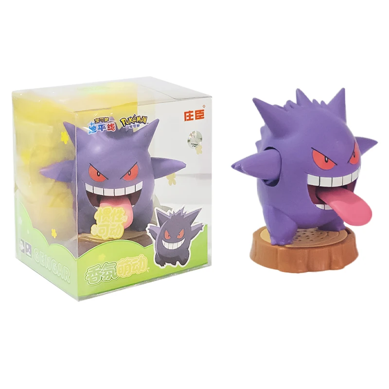 Hoogwaardige Pokémon Figuur Pocket Monster Actiefiguur Tinkatink Pikachu Gengar Cubone Box Collectible Auto Ornament Pop Speelgoed