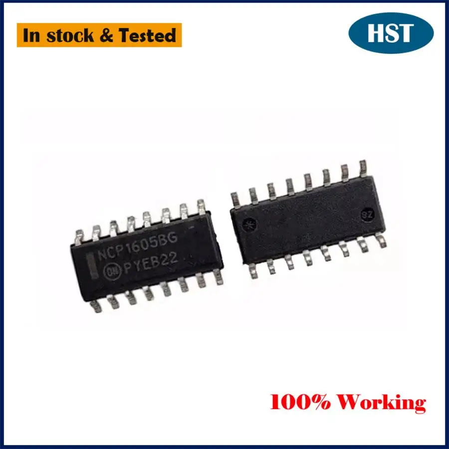 5PCS/LOT Original New NCP1605BG NCP1605 1605 SOP16 IC Chip