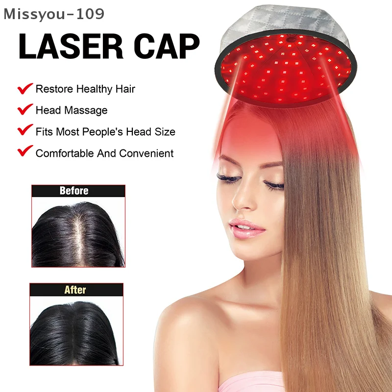 غطاء علاج سبا للشعر الكهربائي مع تسخين حراري قابل للتعديل للعناية الشخصية بالشعر #3