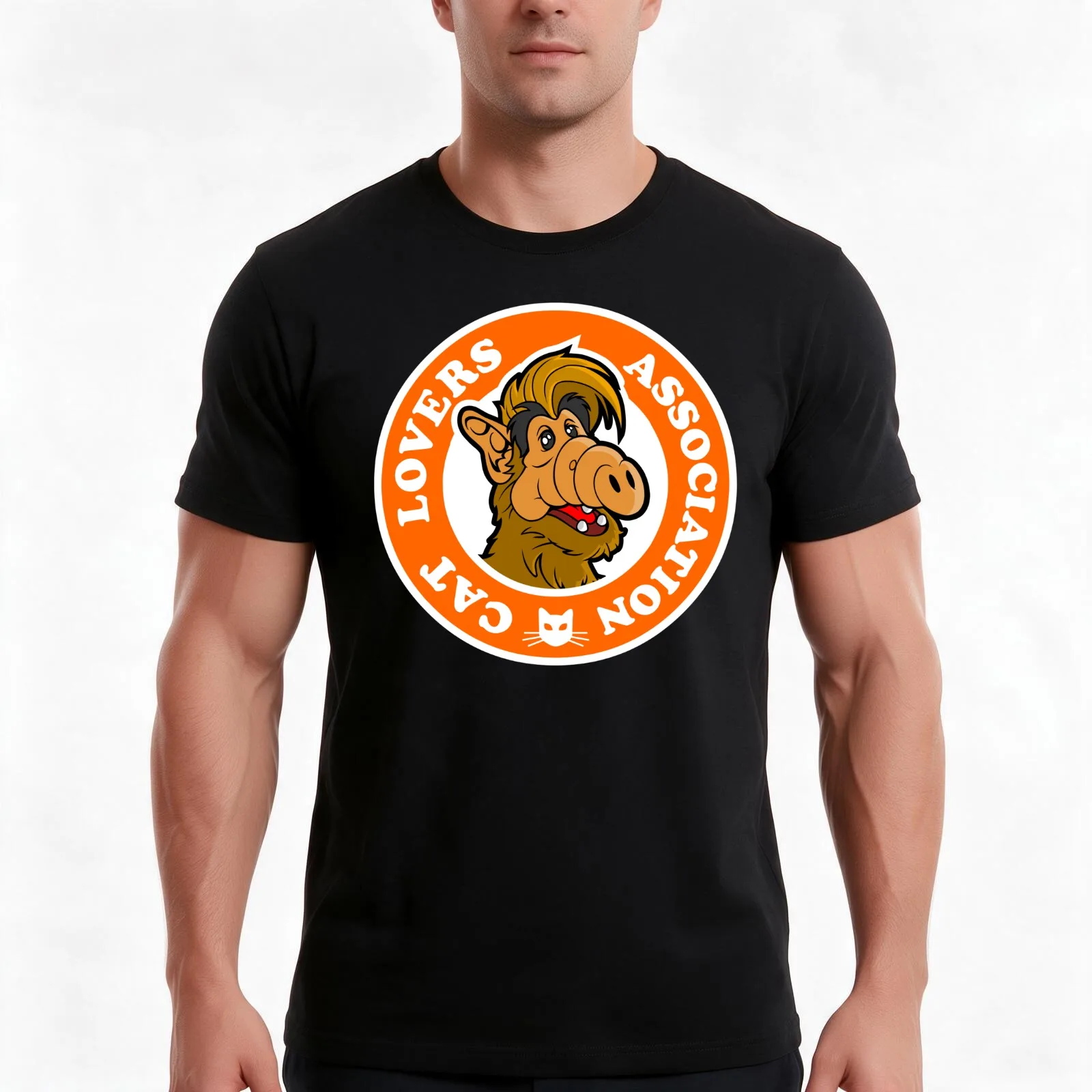 Cat Lovers Association Alien Life Form Men T Shirt t shirts for man pack cotton