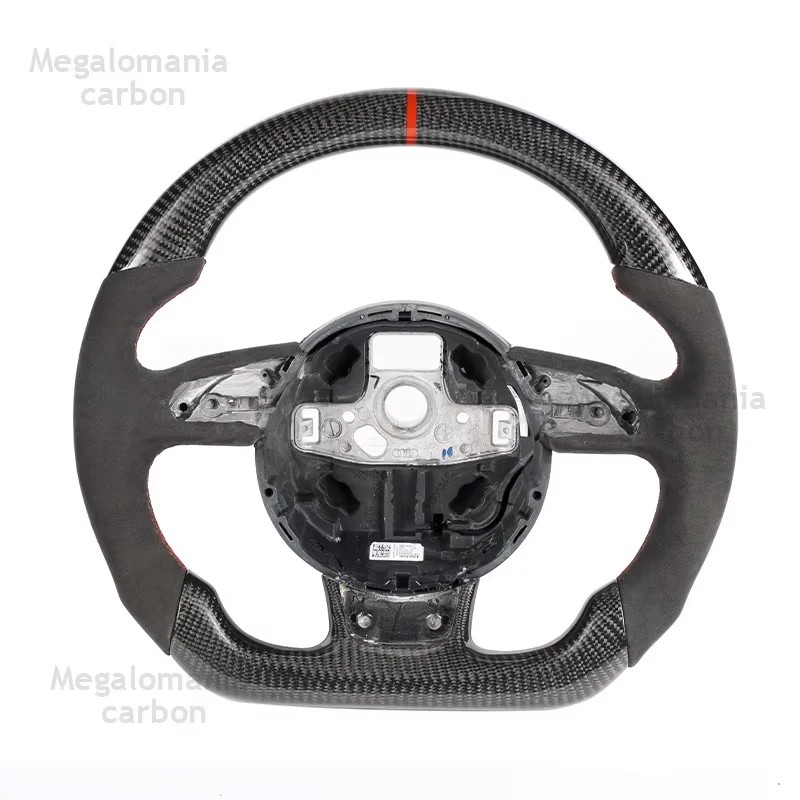 

For Audi Rs3 Rs4 Rs5 Rs6 Rs7 S3 S4 S5 A3 A4 A5 2012-2016 LED Carbon Fiber Steering Wheel