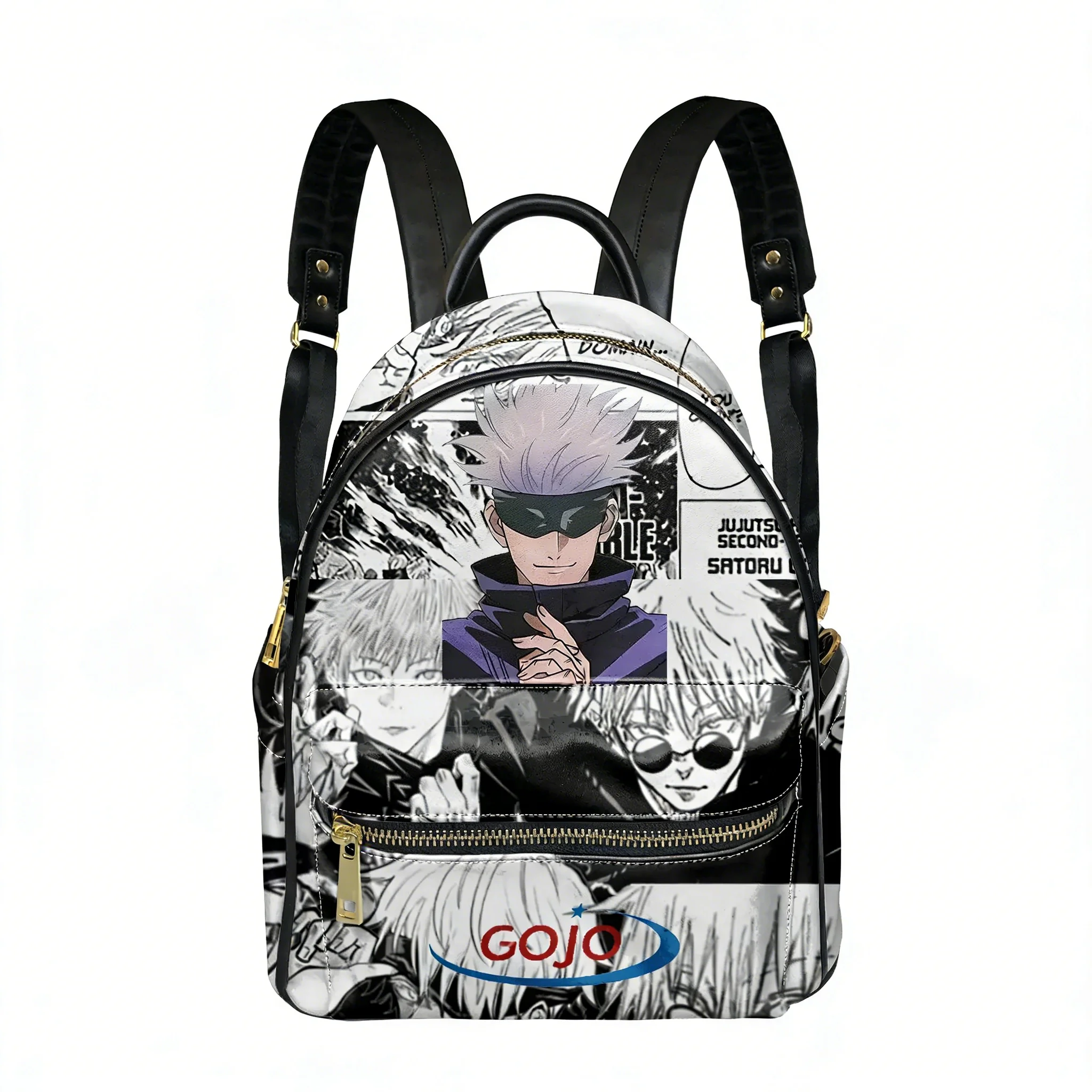 

Satoru Gojo Backpack Mens Womens Knapsack Personalized Pattern Double Shoulder Bag Business Travel Bookbag Custom Made Daypacks